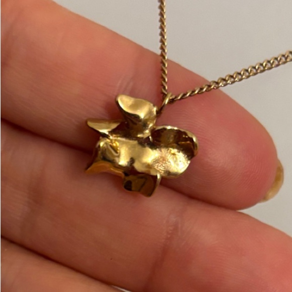 Pilgrim Gold Pendant Necklace